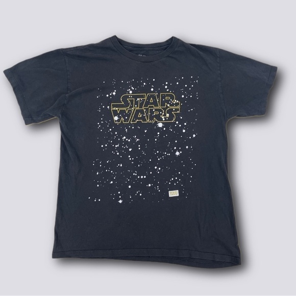 Star Wars logo vintage style star field t-shirt - Youth XL - Picture 1 of 7